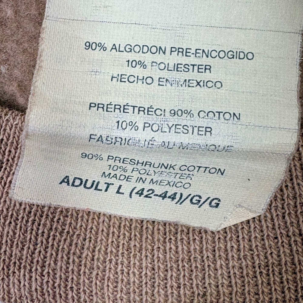Vintage Nathan Richards Painted Sky Kokopelli Beige Tie Dye Sweatshirt Large 90s - Picture 6 of 11